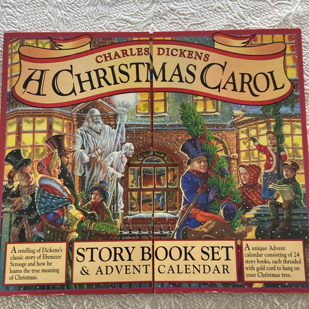 Charles Dickens - A Christmas Carol - Story Book Set and Advent Calendar